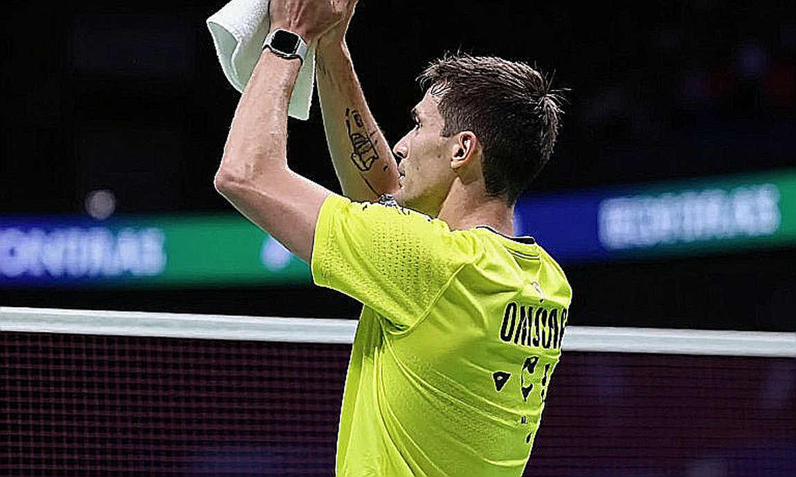 Chung kết cầu lông thế giới 2026 tại Basel: Momota thắng Antonsen 21-9, 21-3